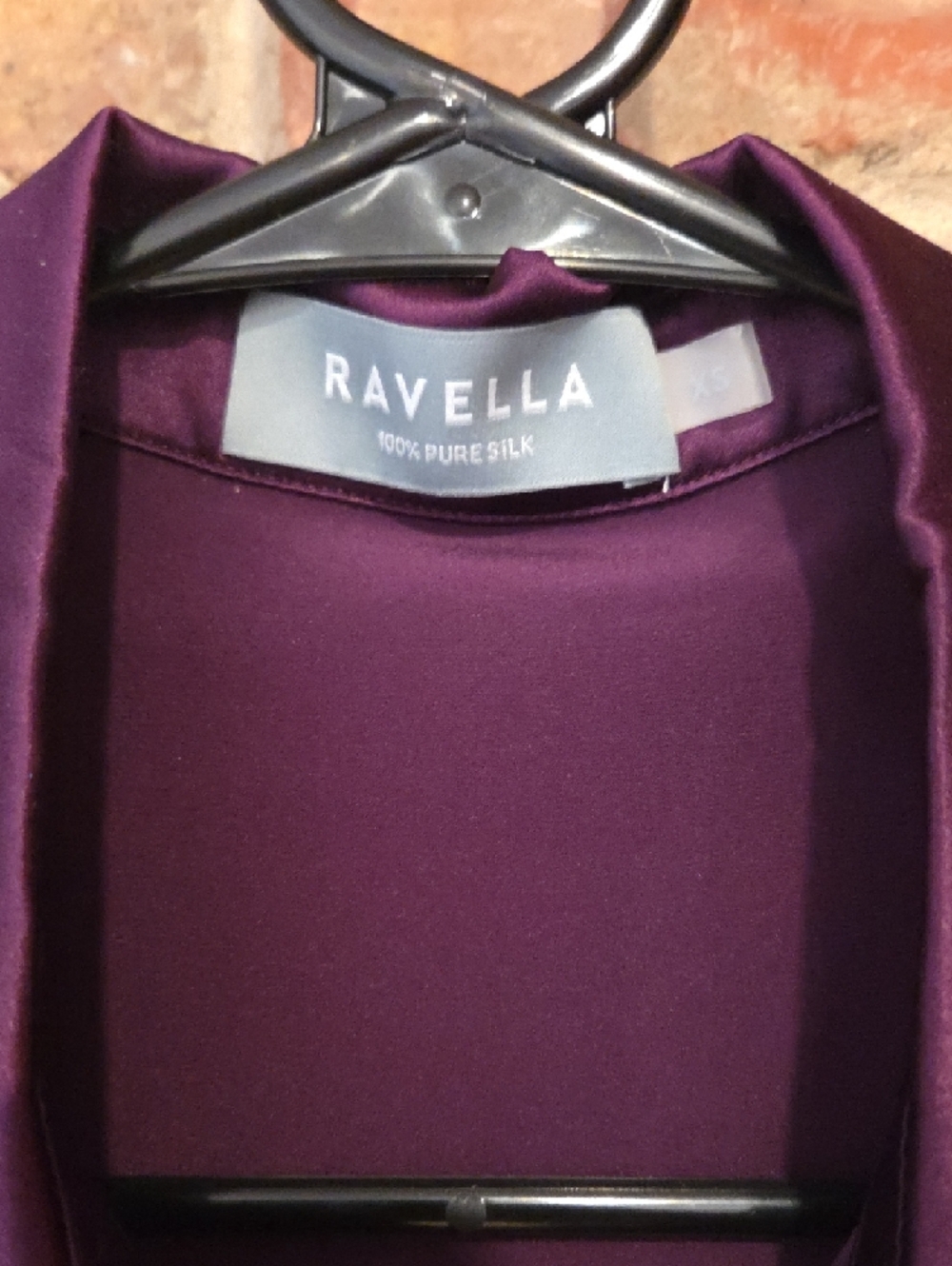 Ravella 100% Pure Silk Button-Up Shirt  Milano - Picture 3 of 3